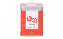 Gardner Street Flower Power Green Tea with Rose & Hibiscus  Container  20 pcs